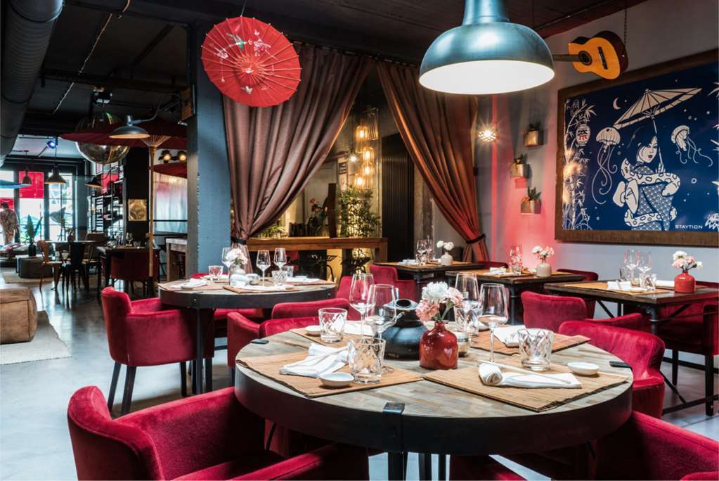 Staytion Urban City Hotel MHG Restaurante foto